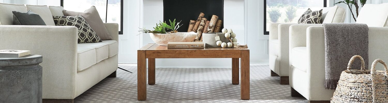 Surfaces | Grey & White Carpet Design